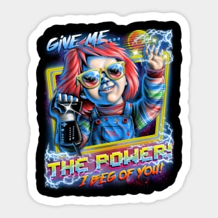 Give Me the Power Sticker